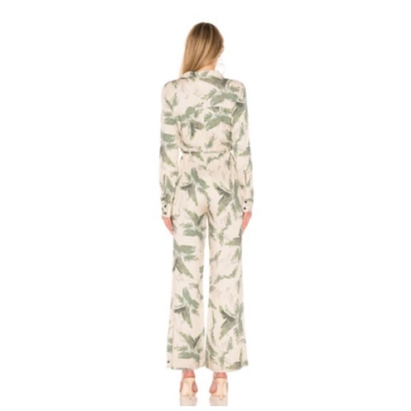 ONE TEASPOON Wasteland Wide Leg
Tropical Long Sleeve Jumpsuit Khaki M (NWOT) - Picture 4 of 14
